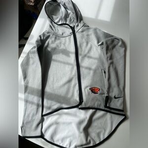 Oregon State Nike Gray Full-Zip Hoodie BRAND NEW NEVER WORN
